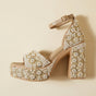 Heirloom Pearl Platform Heels